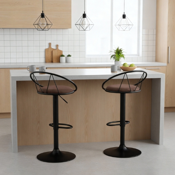 Ghế quầy bar ngoài trời sắt sơn tĩnh điện: SG - 4142 - $hienthicat